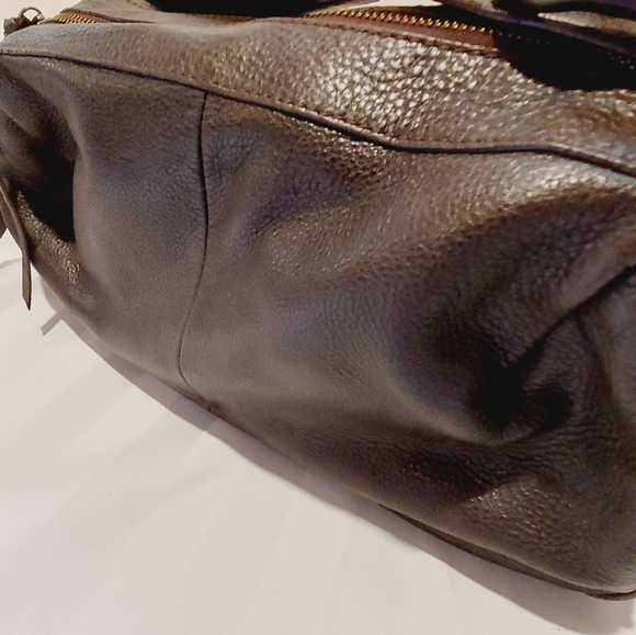 FRANCESCO BIASIA LEATHER SHOULDER BAG! - Picture 2 of 11